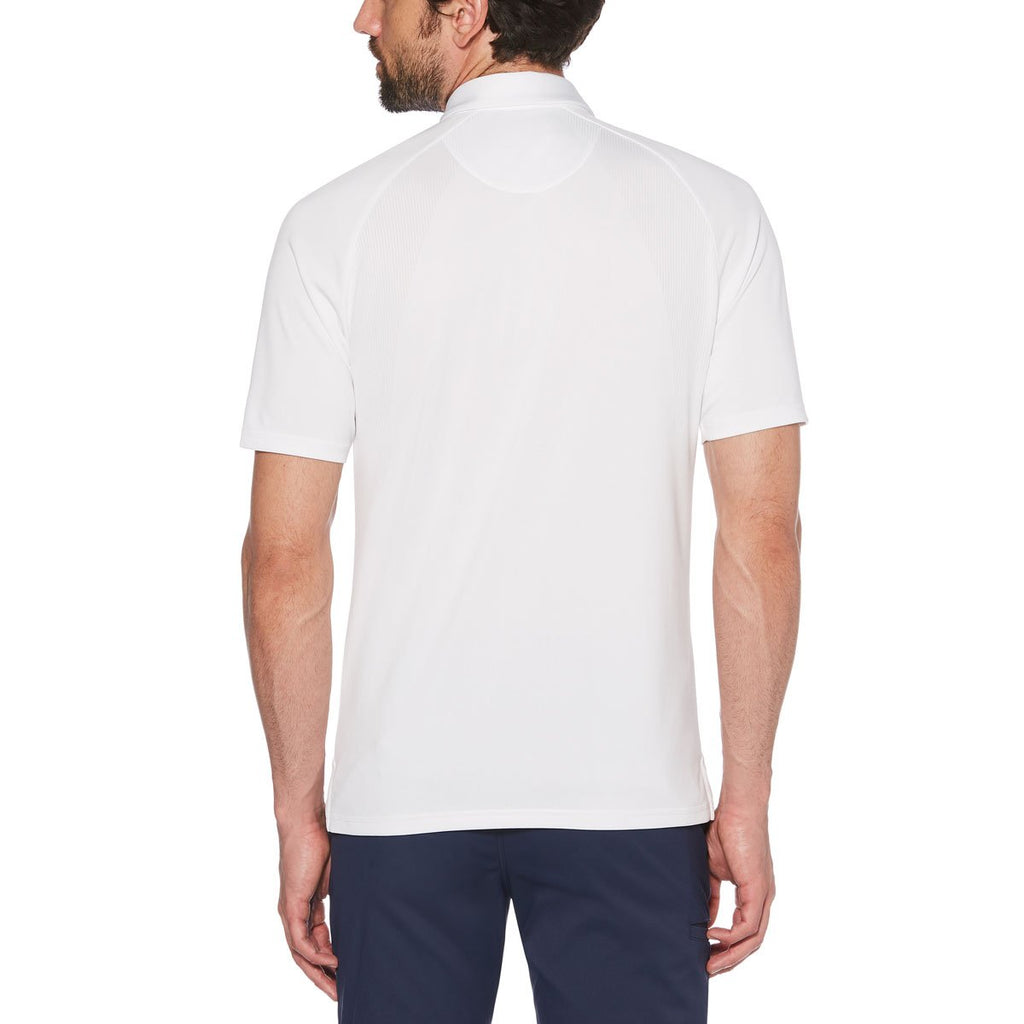 Original Penguin Men's Bright White Action Gusset Polo