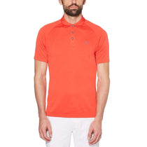 Original Penguin Men's Flame Scarlet Action Gusset Polo