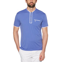 Original Penguin Men's Amparo Blue Sportsman Earl Polo