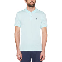 Original Penguin Men's Tanager Turquoise Birdseye View Polo