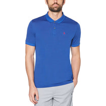 Original Penguin Men's Surf The Web Birdseye View Polo