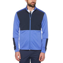 Original Penguin Men's Amparo Blue Quilt Argyle Zip Jacket