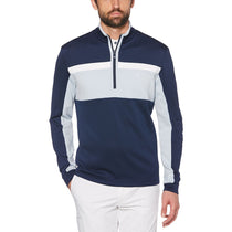Original Penguin Men's Black Iris Blue Original Micro Fleece