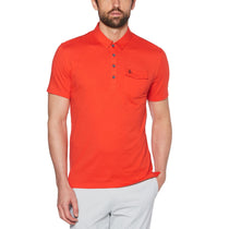 Original Penguin Men's Flame Scarlet Cool Jack Polo