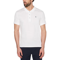 Original Penguin Men's Bright White Earl Championship Polo