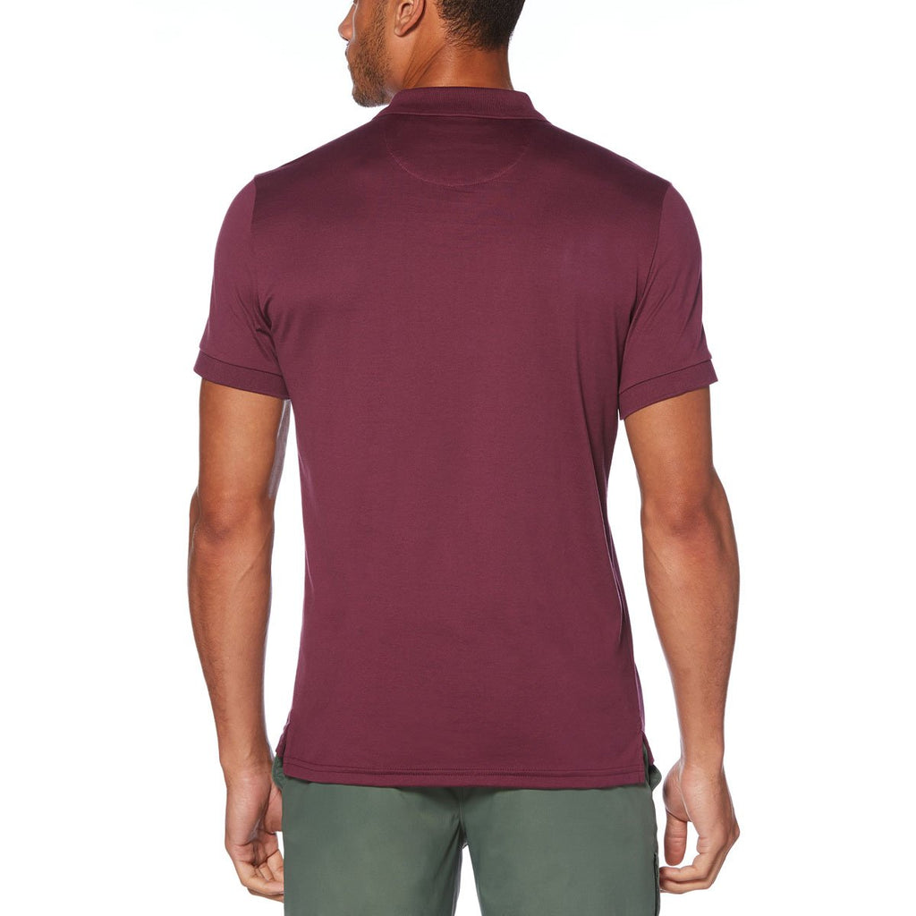 Original Penguin Men's Grape Wine Earl Championship Polo