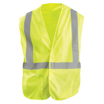 OccuNomix Men's Yellow High Visibility Classic Mesh Standard Safety Vest