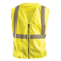 OccuNomix Men's Yellow High Visibility Classic Mesh Standard Safety Vest