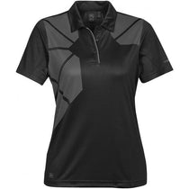 Stormtech Women's Black/Titanium Prism Performance Polo