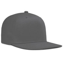 Pacific Headwear Charcoal OneTouch High-Profile Flat Bill Cap