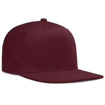 Pacific Headwear Maroon OneTouch High-Profile Flat Bill Cap