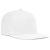 Pacific Headwear White OneTouch High-Profile Flat Bill Cap