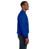 Hanes Men's Deep Royal 7.8 oz. EcoSmart 50/50 Fleece Crew