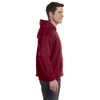 Hanes Men's Cardinal 7.8 oz. EcoSmart 50/50 Pullover Hood