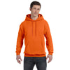 Hanes Men's Orange 7.8 oz. EcoSmart 50/50 Pullover Hood