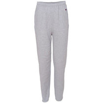Champion Men's Light Steel Eco 9-Ounce Open-Bottom Fleece Pant with Pocket