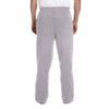 Champion Men's Light Steel Eco 9-Ounce Open-Bottom Fleece Pant with Pocket