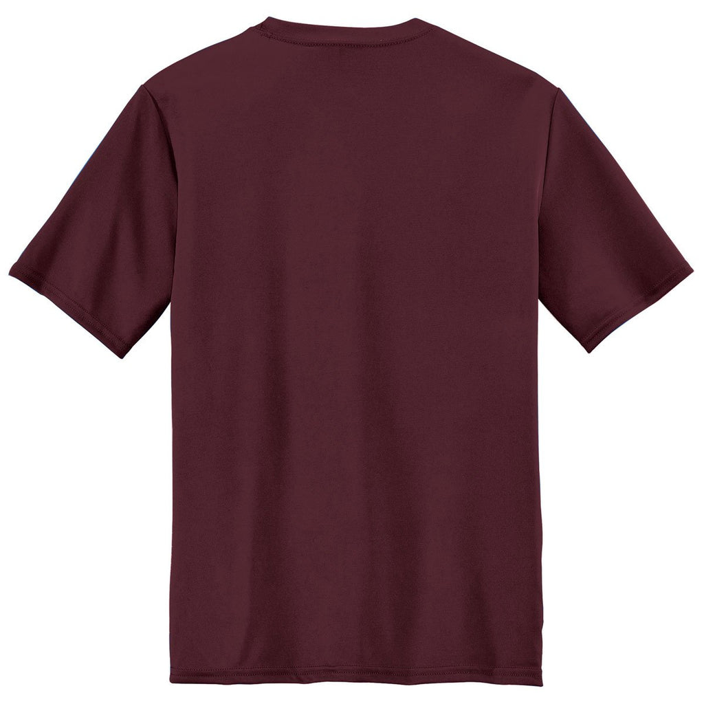 Port & Company Men's Athletic Maroon Performance Tee