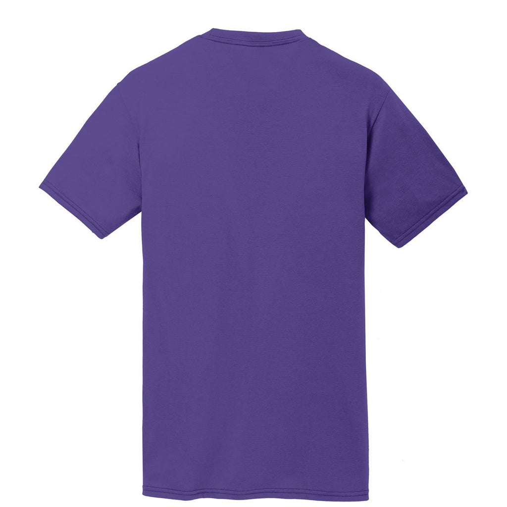 Port & Company Men's Purple Performance Blend Tee