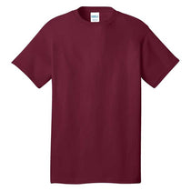 Port & Company Men's Cardinal Core Cotton Tee
