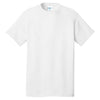 Port & Company Men's White Core Cotton Tee