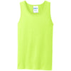 Port & Company Men's Neon Yellow Core Cotton Tank Top