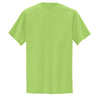 Port & Company Men's Lime Tall Core Blend Pocket Tee