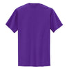 Port & Company Men's Purple Tall Core Blend Pocket Tee