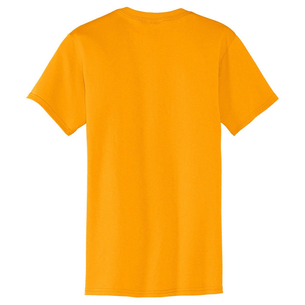 Port & Company Men's Gold Core Blend Pocket Tee