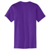 Port & Company Men's Purple Core Blend Pocket Tee