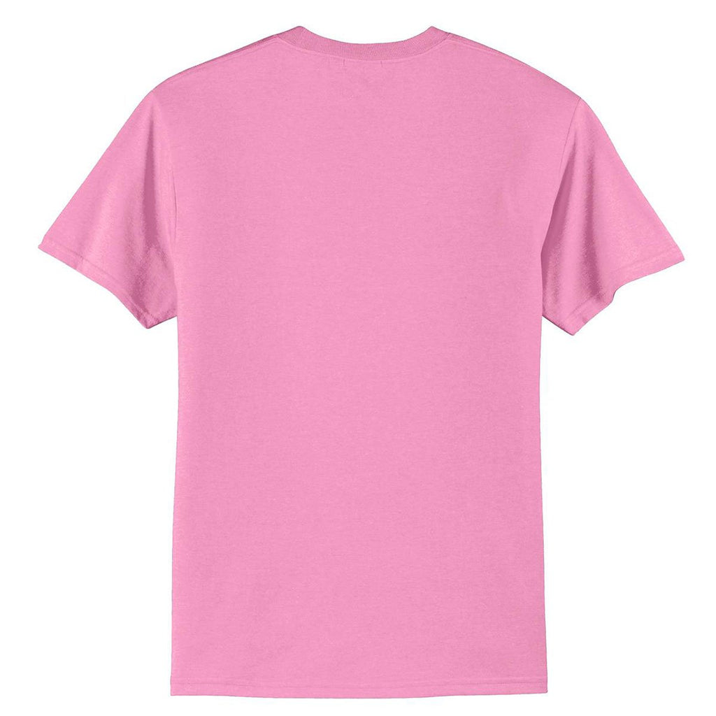 Port & Company Men's Candy Pink Core Blend Tee