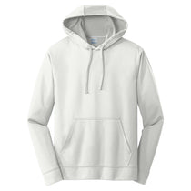 Port & Company Men's Silver Performance Fleece Pullover Hooded Sweatshirt
