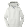 Port & Company Youth Silver Performance Fleece Pullover Hooded Sweatshirt