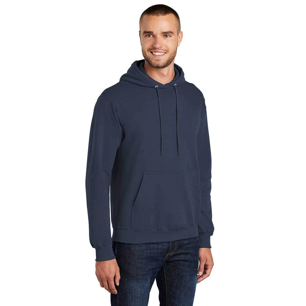 Port & Company Men's Navy Tall Core Fleece Pullover Hoodie