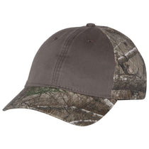 Outdoor Cap Brown/Realtree Edge Pigment Dyed Front Cap