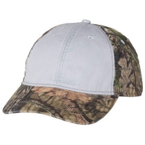 Outdoor Cap Light Grey/Mossy Oak Pigment Dyed Front Cap