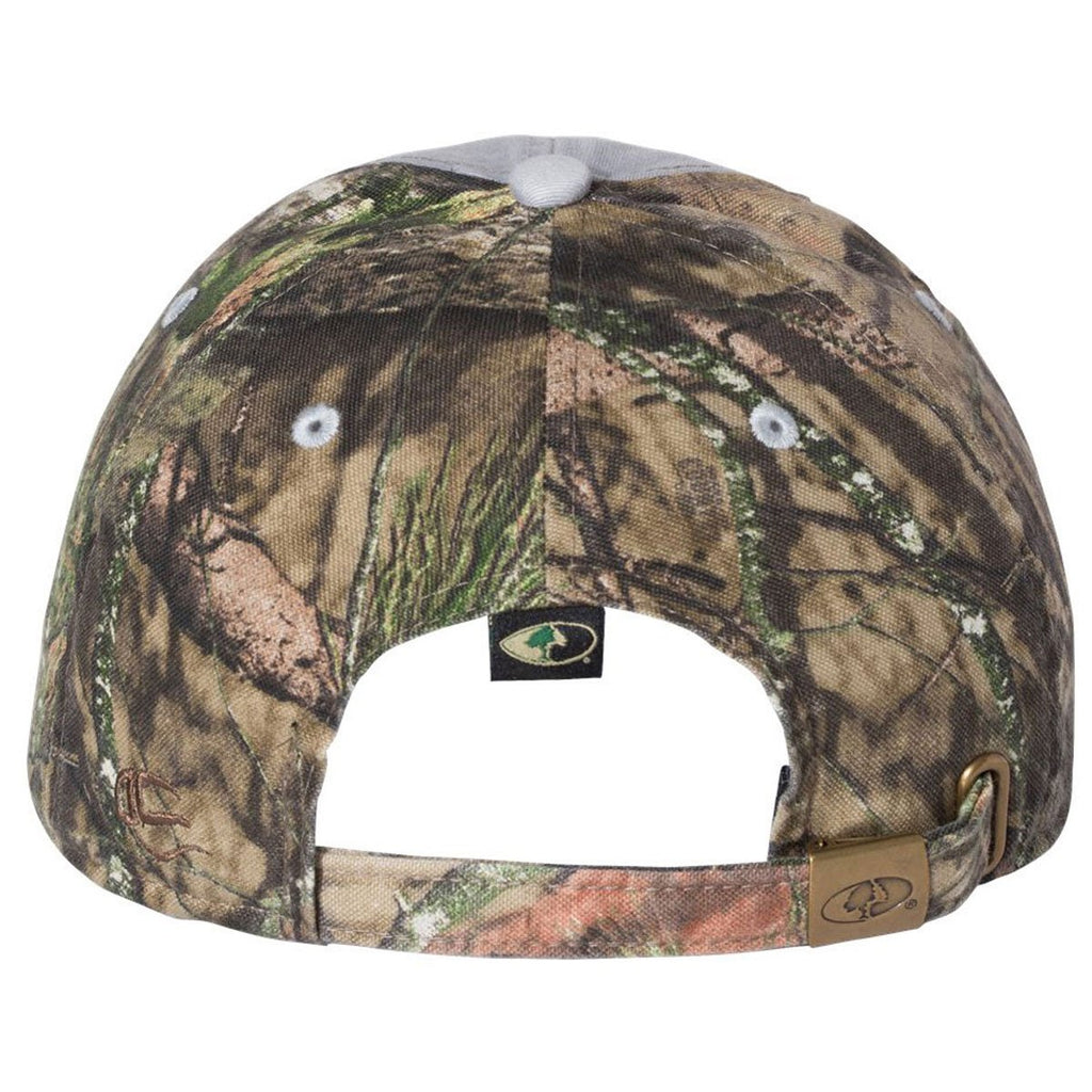 Outdoor Cap Light Grey/Mossy Oak Pigment Dyed Front Cap