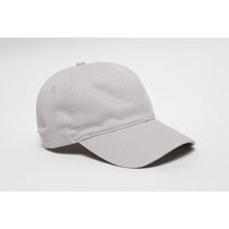Pacific Headwear Silver Structured Velcro Adjustable Cap
