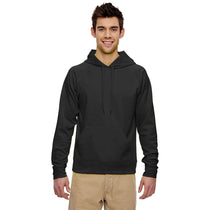 Jerzees Men's Black 6 Oz. Dri-Power Sport Hooded Sweatshirt