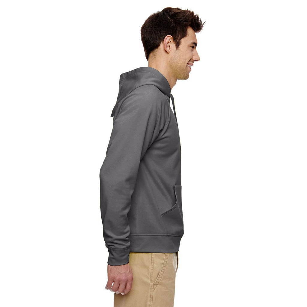 Jerzees Men's Stealth 6 Oz. Dri-Power Sport Hooded Sweatshirt