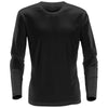Stormtech Men's Black Eclipse H2X-Dry Pique Long Sleeve Tee
