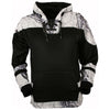 Gamehide Men's Black/Naked North Snow Camo Overtime Hockey Hoodie