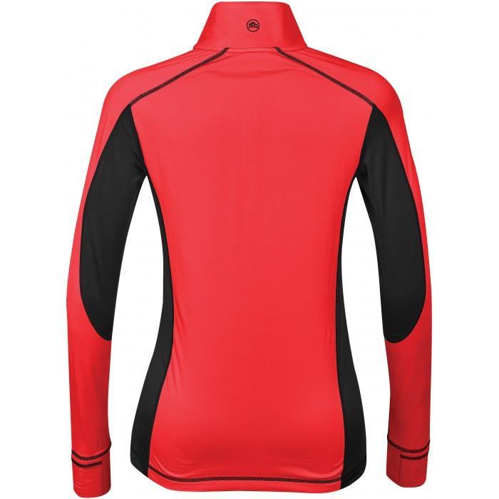 Stormtech Women's True Red/Black Phoenix Lightweight 1/4 Zip