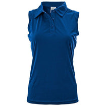 Levelwear Women's Royal Blue Foundation Sleeveless Polo