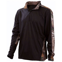 Gamehide Men's Black/Realtree Xtra TrailBreaker Quarter Zip