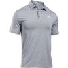 Under Armour Men's True Gray Heather/White Playoff Polo
