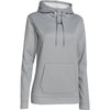 Under Armour Women's True Gray Heather Storm Armour Fleece Hoodie