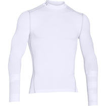 Under Armour Men's White ColdGear Armour Compression Mock
