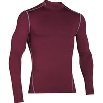 Under Armour Men's Maroon ColdGear Armour Compression Mock