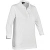 Stormtech Women's White L/S Aurora Polo